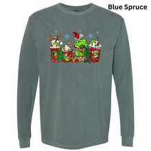 Grinch Coffee Comfort Color Shirt