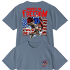 Hooked on Freedom Pocket Tee