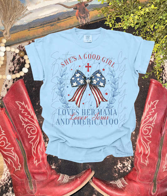 American Good Girl Tee