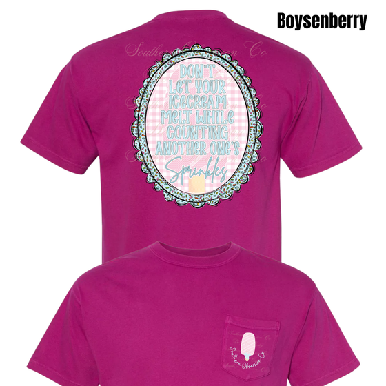 Ice Cream Sprinkles Tee