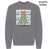 Merry x3 Christmas Tree Sweatshirt