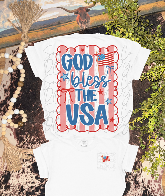 God Bless The USA Tee
