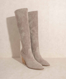  Lacey - Knee High Western Boots - Southern Obsession Co. 