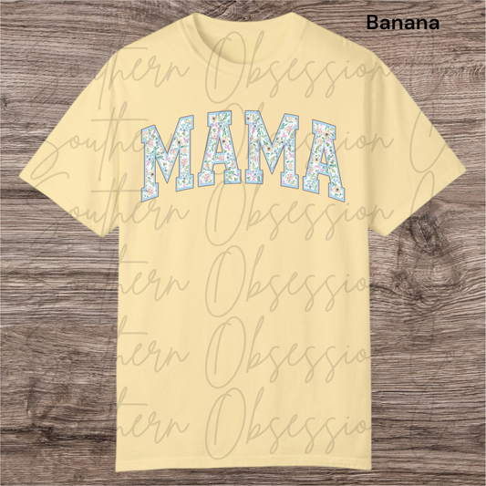Spring Floral Mama Tee