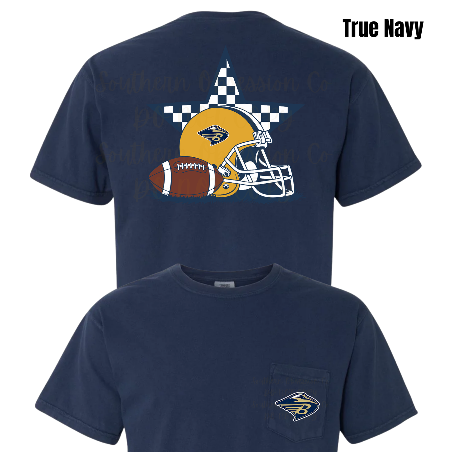 Checkered Heron Tee