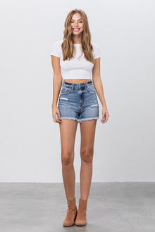  HIGH RISE MOM SHORTS - Southern Obsession Co. 