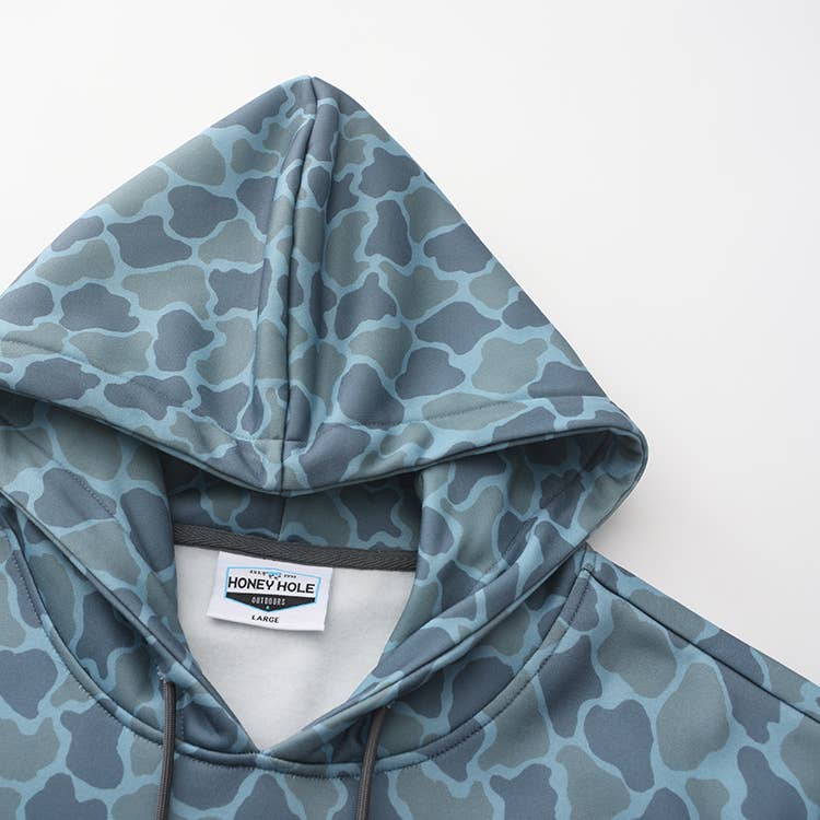 Fleece Hoodie - Frog Skin Camo