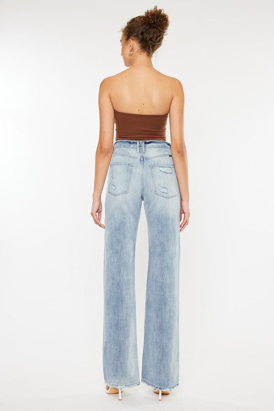 Ultra High Rise 90's Flare Jeans - Southern Obsession Co. 