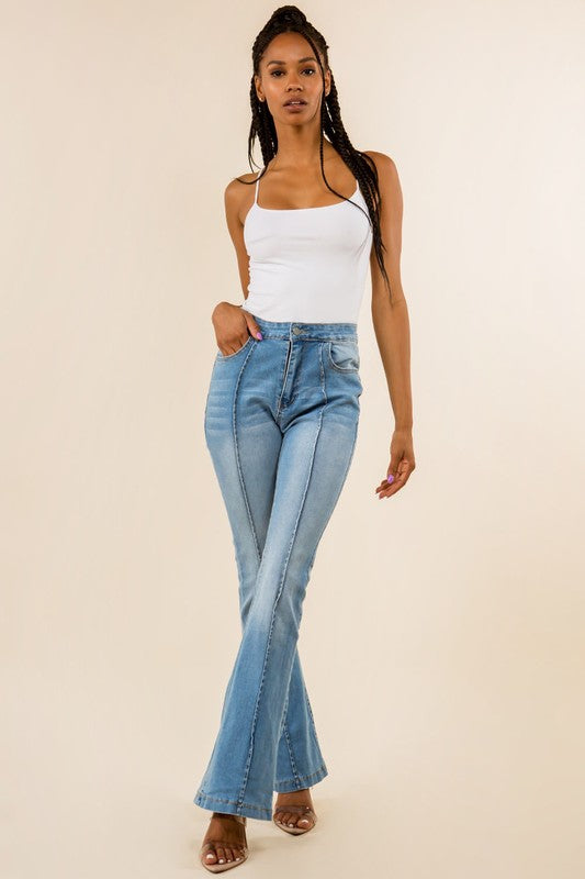 DENIM JEANS BOOT CUT - Southern Obsession Co. 