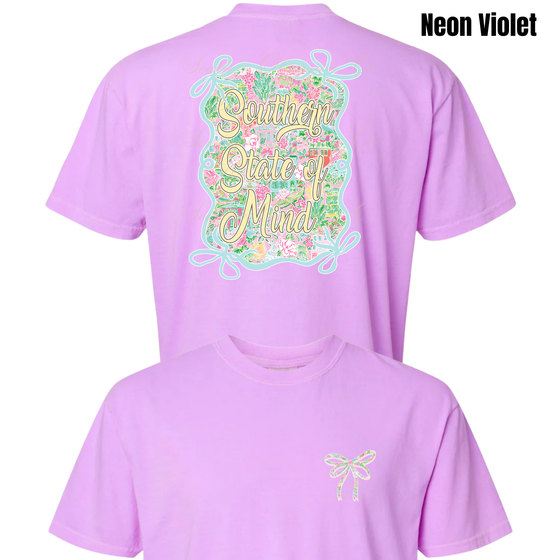 Blue Southern State Of Mind Tee