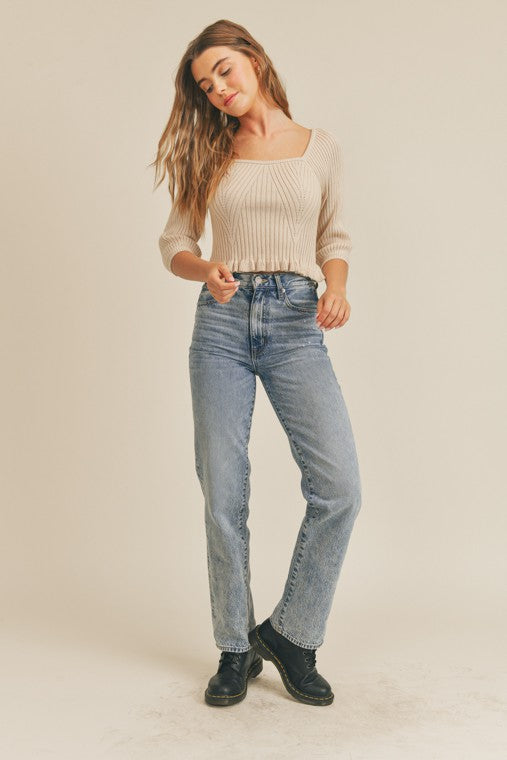 Rib Knit Top - Southern Obsession Co. 