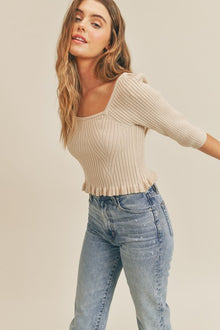  Rib Knit Top - Southern Obsession Co. 