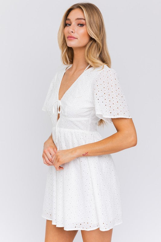 Short Sleeve Babydoll Style Dress - Southern Obsession Co. 