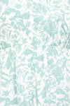 Kimono Sleeve Floral Print Dress - Southern Obsession Co. 