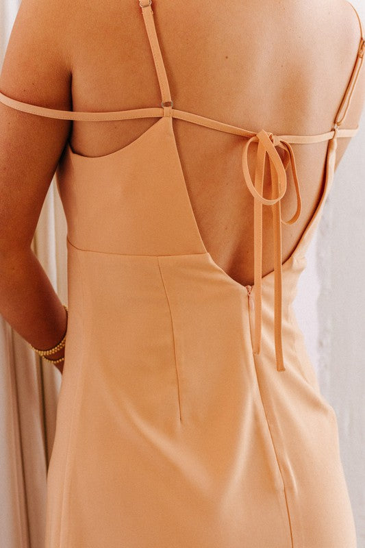 Strap Detail Mini Dress - Southern Obsession Co. 