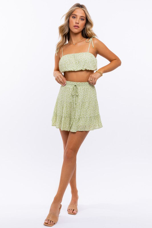 Tiered Mini Skirt - Southern Obsession Co. 