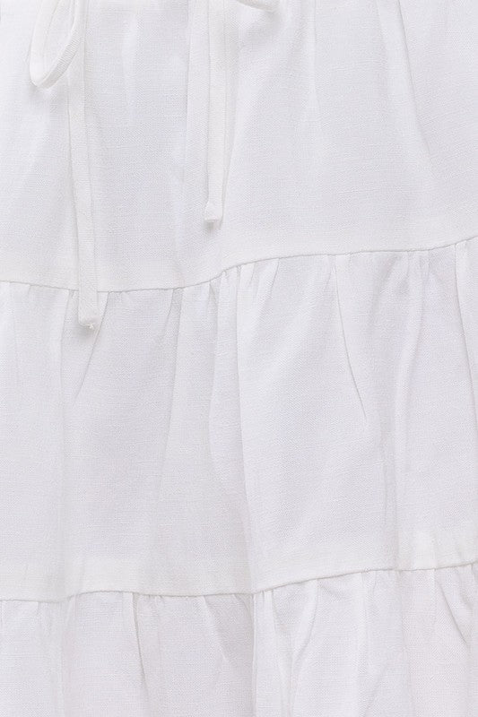 Smocked Waist Flare Skirt - Southern Obsession Co. 