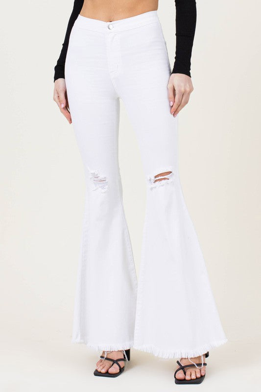 High Waisted Flare Jeans - Southern Obsession Co. 