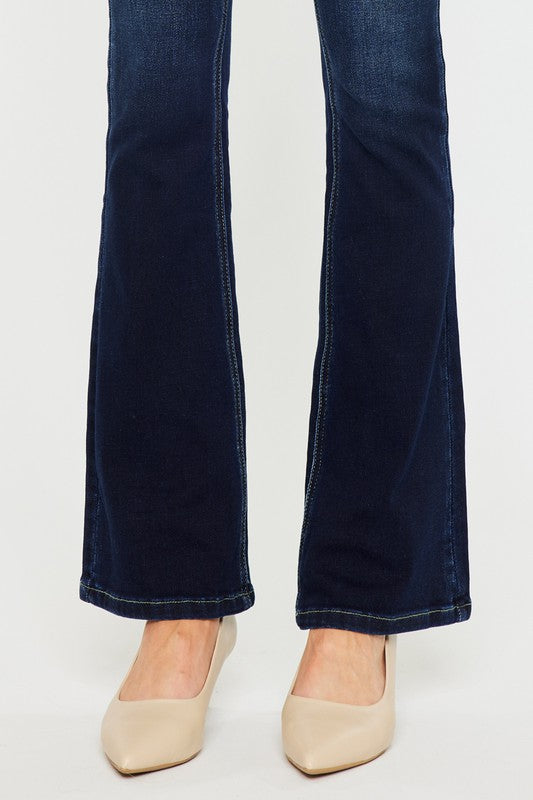 High Rise Wide Waistband Skinny Bootcut - Southern Obsession Co. 