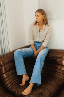  High Rise Vintage Flare Jeans - Southern Obsession Co. 
