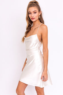  Criss-Cross Strap Slip Dress - Southern Obsession Co. 