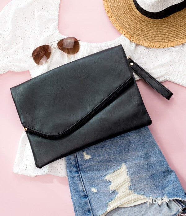 Foldover Envelope Clutch - Southern Obsession Co. 