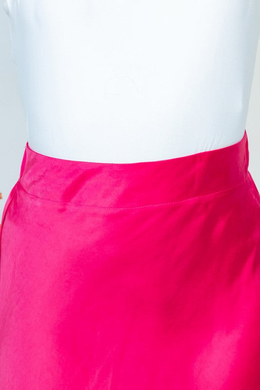 High Waisted Woven Skirt - Southern Obsession Co. 