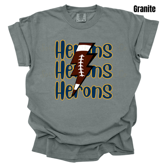 Herons Football Tee