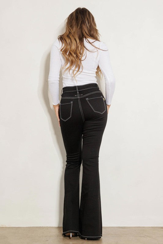 High Rise Flare Jeans - Southern Obsession Co. 