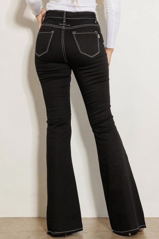 High Rise Flare Jeans - Southern Obsession Co. 