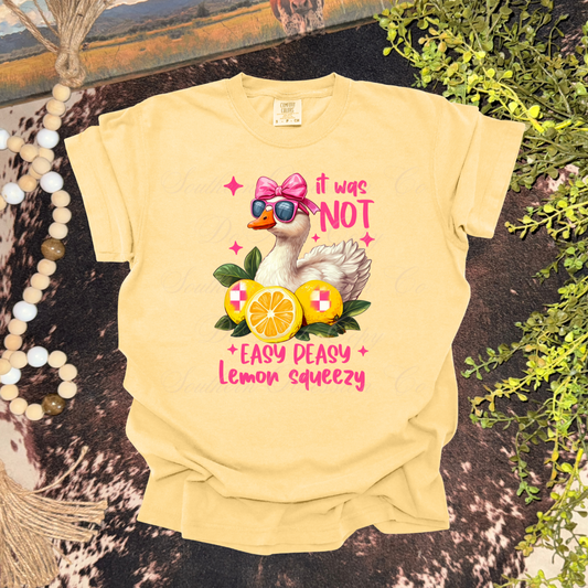 Easy Peasy Lemon Squeezy Tee