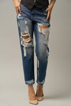 High Waist Straight Jeans - Southern Obsession Co. 