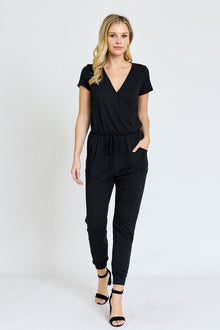  Short Sleeve Jogger Jumpsuit - Southern Obsession Co. 