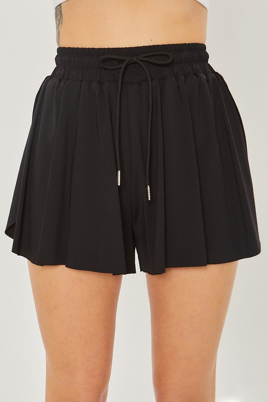 Activewear Two In One Drawstring Shorts - Southern Obsession Co. 