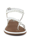 STALLONE Braided Flat Sandals - Southern Obsession Co. 
