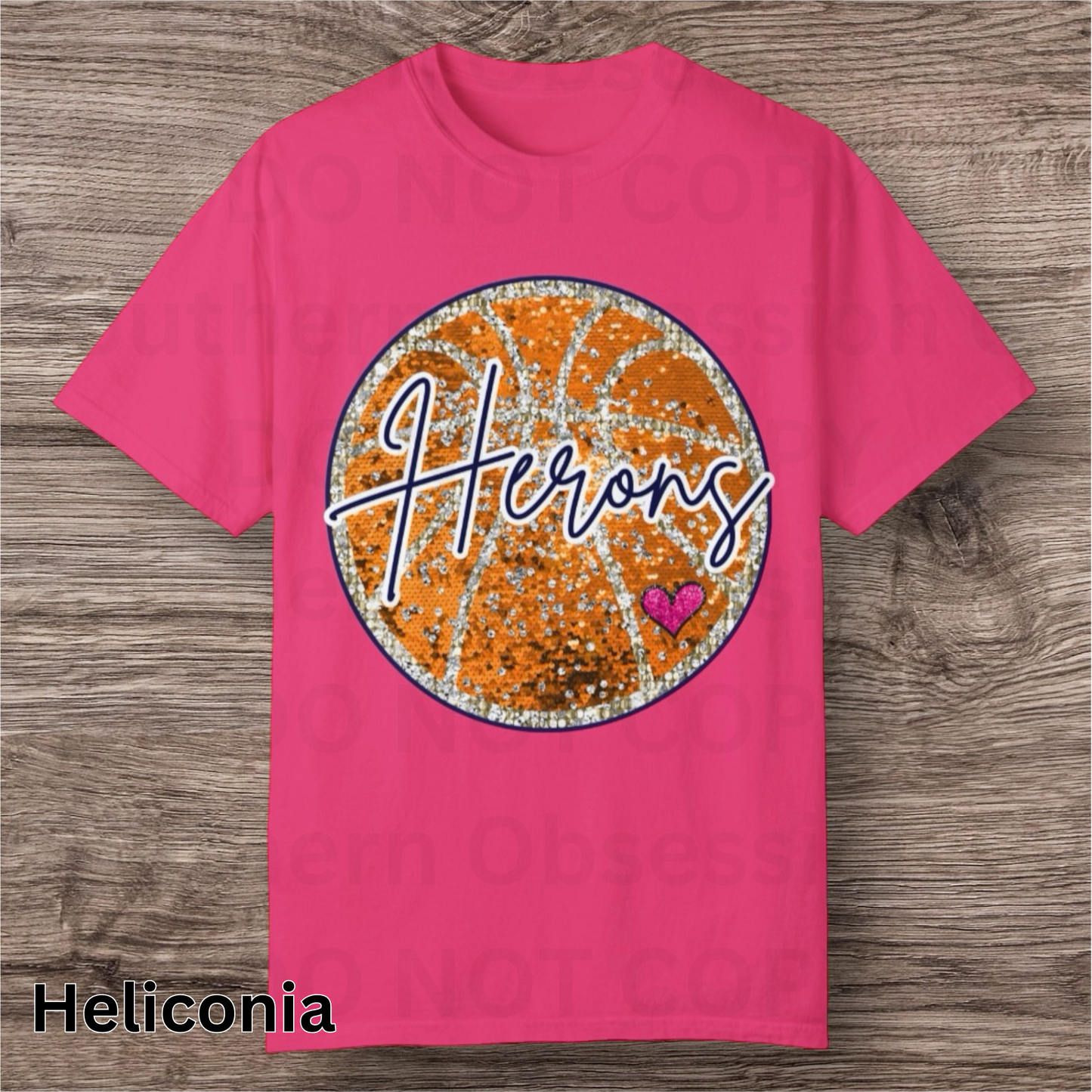 Heron Basketball Tee