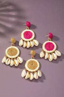  shell drops earrings - Southern Obsession Co. 