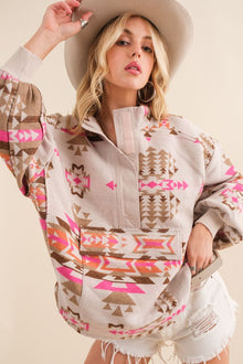  Aztec Western Pullover - Southern Obsession Co. 