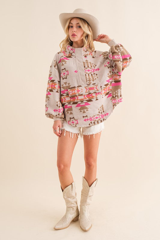Aztec Western Pullover - Southern Obsession Co. 