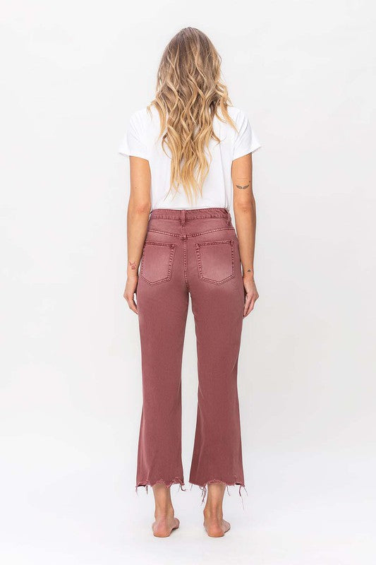 90's Vintage High Rise Crop Flare Jeans - Southern Obsession Co. 