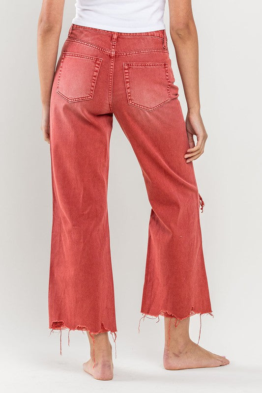 90s Vintage Crop Flare Jeans - Southern Obsession Co. 