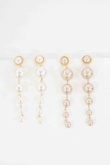  Sun Pearl Dangle Earrings - Southern Obsession Co. 