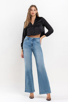  High Rise Wide Leg Jeans - Southern Obsession Co. 
