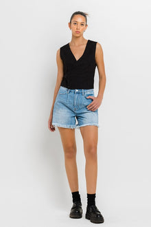  Super High Rise Pleats Shorts - Southern Obsession Co. 