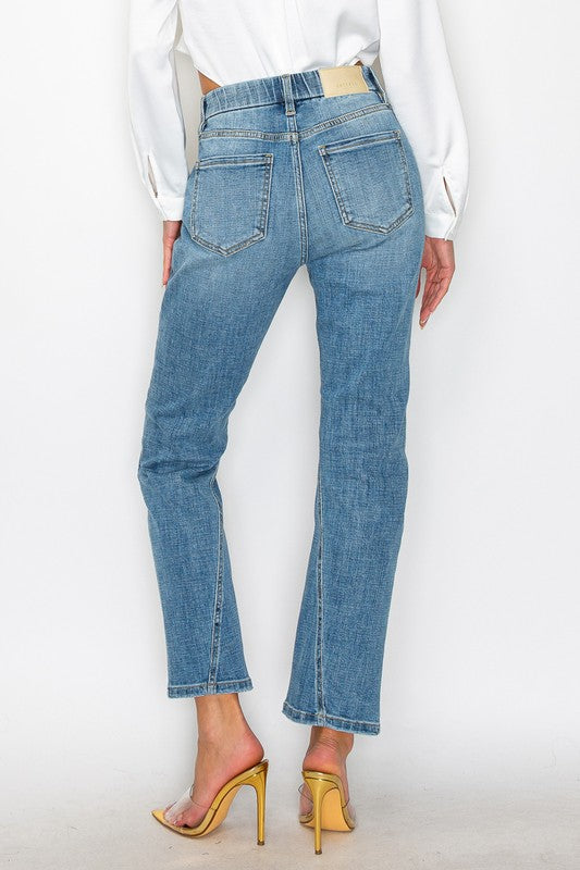 TUMMY CONTROL HIGH RISE JEANS - Southern Obsession Co. 