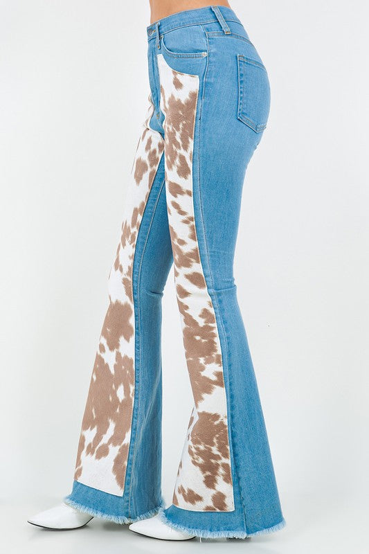 Rodeo Bell Bottom Jean in Light Denim - Southern Obsession Co. 