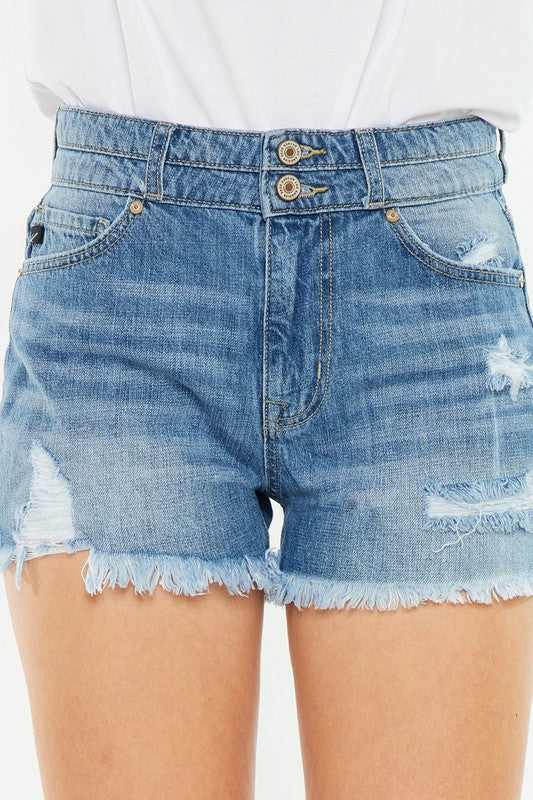 High Rise Mom Shorts - Southern Obsession Co. 