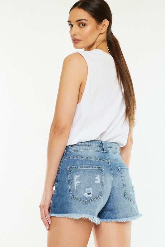 High Rise Mom Shorts - Southern Obsession Co. 