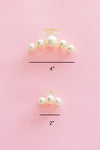 Pearl Hair Claw Clip Set - 2PK - Southern Obsession Co. 