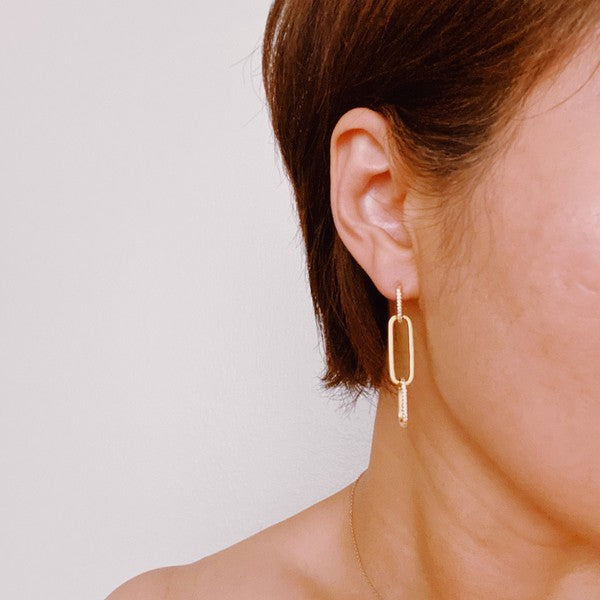 Blink Link Drop Earrings - Southern Obsession Co. 
